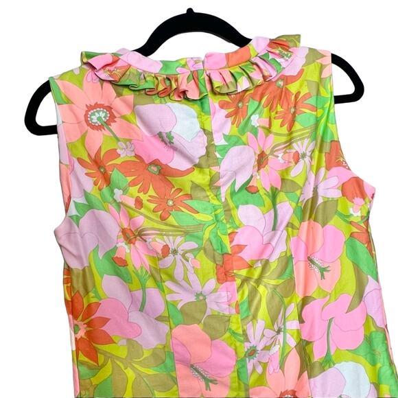 Park East by Swirl Vintage Sleeveless Floral Dress - Picture 4 of 9